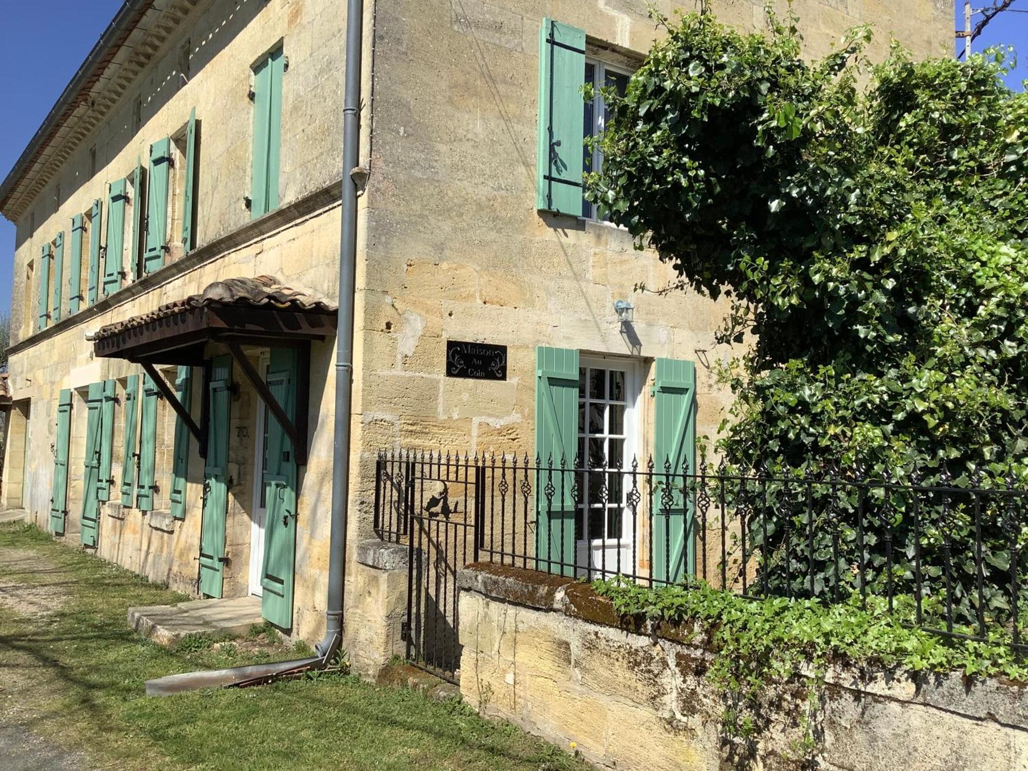 Maison Au Coin, Proche St Emilion Sainte-Terre Exterior foto
